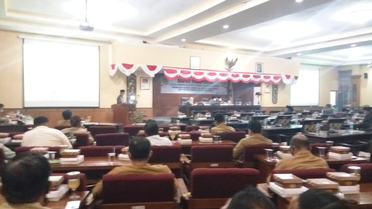 Fraksi Fraksi Dprd Kabupaten Sumenep Laporkan Hasil Reses Iii